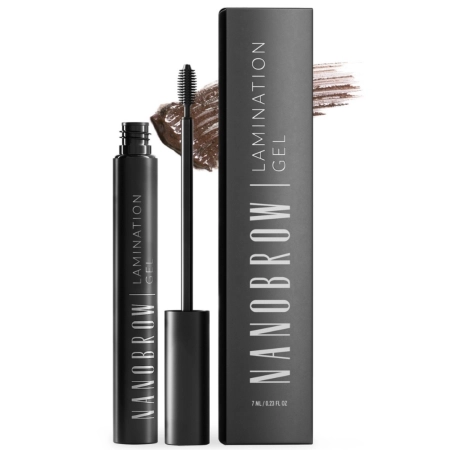 Nanolash - Nanobrow Lamination Gel - Gel pentru sprâncene - Maro - 7 ml