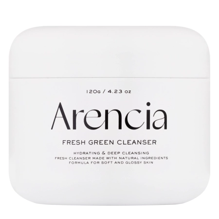 Arencia - Fresh Green Cleanser - Pastă de curățare și hidratare pentru față – 120 g