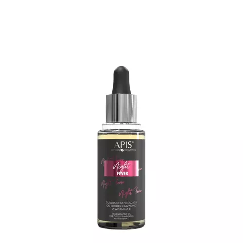 Apis - Night Fever - Ulei regenerant  cu vitamina E pentru cuticule și unghii - 30ml