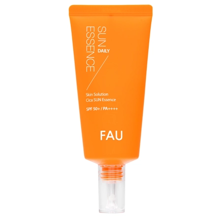 FAU - Skin Solution CICA Sun Essence SPF50+/PA++++ - Esență calmantă cu filtru solar - 50 g