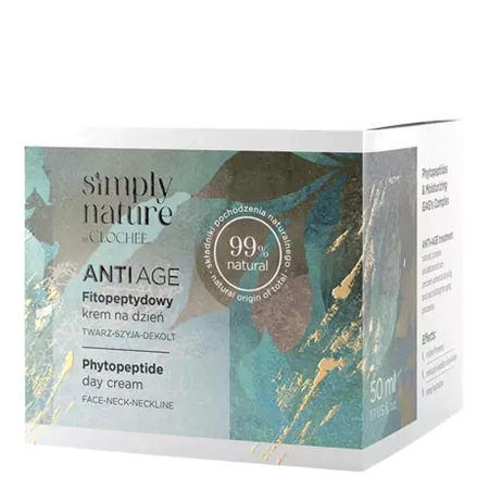 Clochee – Simply Nature – Cremă fitopeptidică de zi – 50 ml