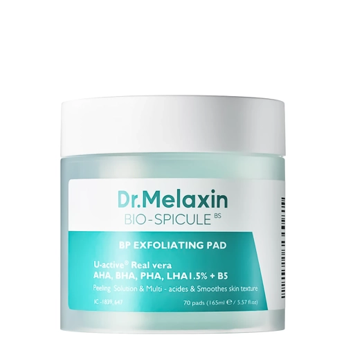 Dr.Melaxin - BP Exfoliating Pad - Dischete exfoliante pentru față - 70 buc.