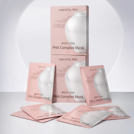 Logically, Skin - BioFit Glow PHA Complex Mask - Mască pentru față cu acid PHA - 25 g