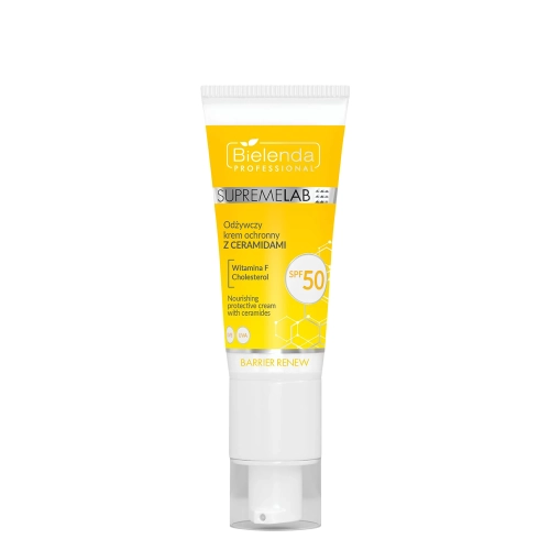 Bielenda Professional - Supremelab - Barrier Renew - Cremă protectoare nutritivă cu ceramide SPF 50 - 40ml