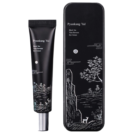 Pyunkang Yul - Black Tea Time Reverse Eye Cream - Cremă de ochi cu ceai negru - 25ml