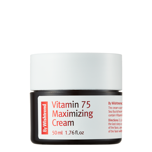 By Wishtrend - Vitamin 75 Maximizing Cream - Cremă facială cu extract de cătină de mare pentru întinerire - 50ml