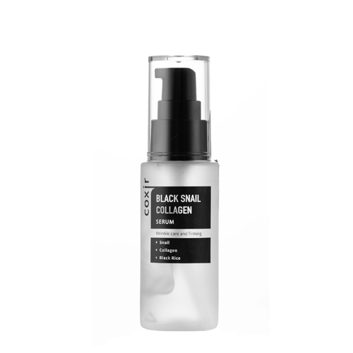 Coxir - Black Snail Collagen Serum - Ser facial antirid cu mucus de melc - 50ml