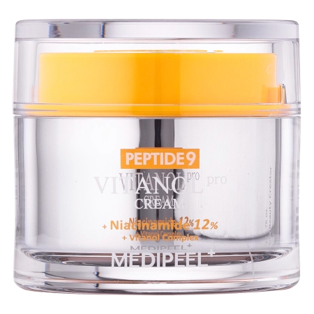 Medi-Peel - Peptide 9 Vitanol Cream Pro – Cremă pentru față cu peptide și complex de vitamine – 50 ml