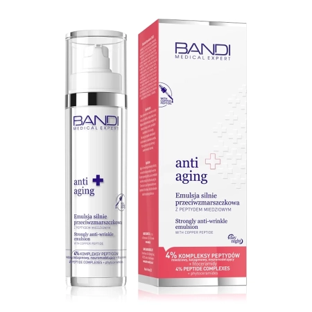 Bandi – Medical Expert Anti-Aging – Emulsie intens antirid cu peptid de cupru – 50ml