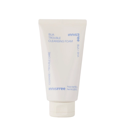 Innisfree - Bija Trouble Facial Foam - Spumă de curățare cu acid salicilic - 150ml