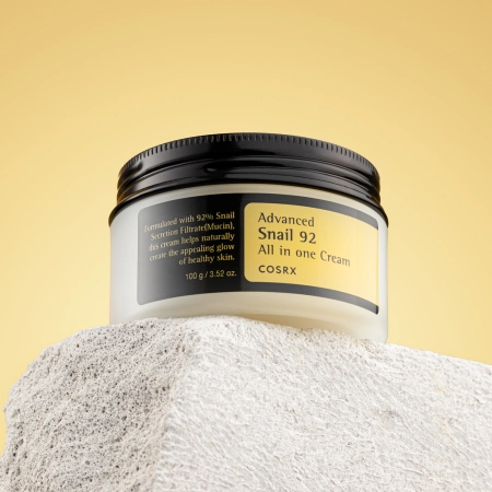 COSRX – Advanced Snail 92 All in One Cream – Cremă multifuncțională cu secreție de melc – 100 g