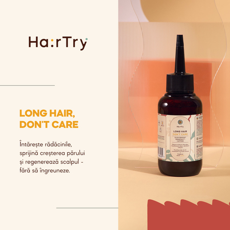 HairTry - Long Hair, Don't Care - Loțiune nutritivă pentru scalp cu ulei încapsulat și extracte vegetale - 100 ml