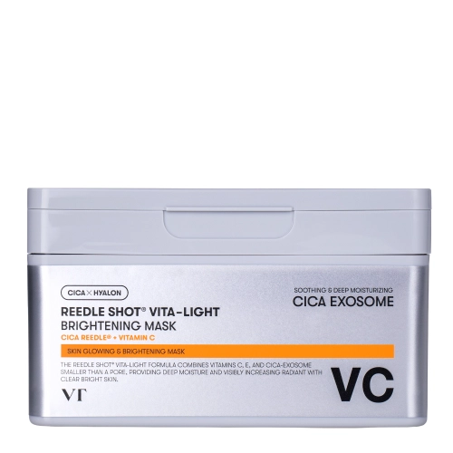 VT Cosmetics - Reedle Shot Vita-Light Brightening Mask - Măști faciale iluminatoare tip folie - 320g/30 buc.