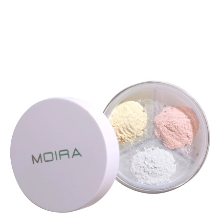 Moira - Set & Correct Loose Setting Powder - Pudră corectoare - 002 Translucent - 4,6 g