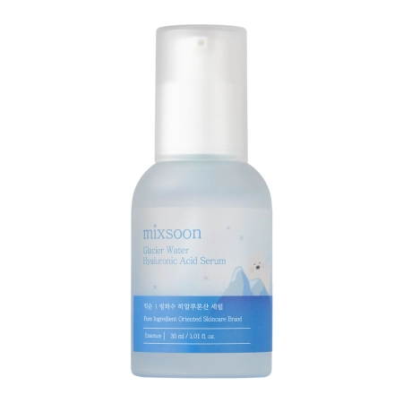 Mixsoon - Glacier Water Hyaluronic Acid Serum - Ser cu acid hialuronic și apă de ghețar - 30ml
