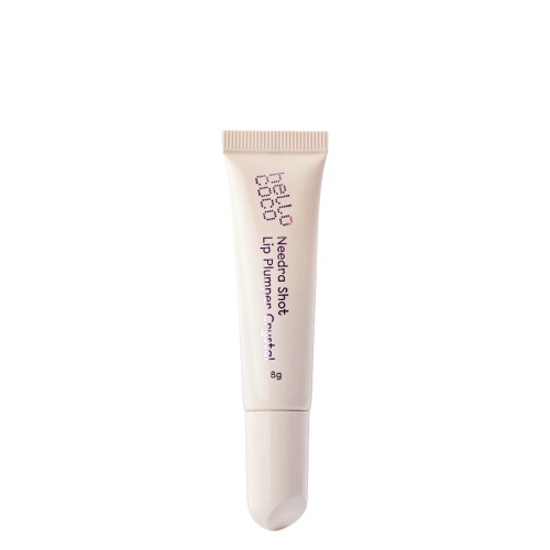 hello coco - Needra Shot Lip Plumper - Balsam de buze cu efect de volum și microace - Crystal - 8g
