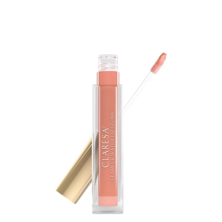 Claresa - Glass Of Water Lip Gloss - Luciu de Buze cu Efect de Oglindă - Iced Latte - 06 - 2 g