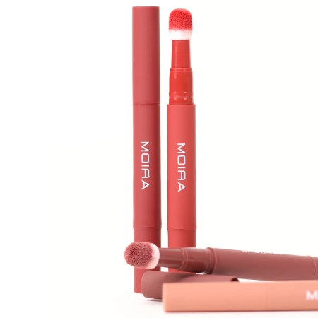 Moira - Cushion Kiss Lip Cream - Ruj - 002 Cotton Latte - 1,5 g