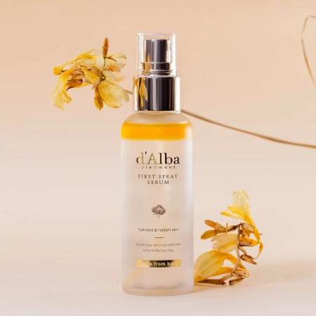 d'Alba - White Truffle First Spray Serum - Ser iluminator și hidratant pentru față sub formă de spray - 100 ml