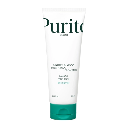 Purito Seoul - Mighty Bamboo Panthenol Cleanser - Gel hidratant pentru spălarea feței - 150ml