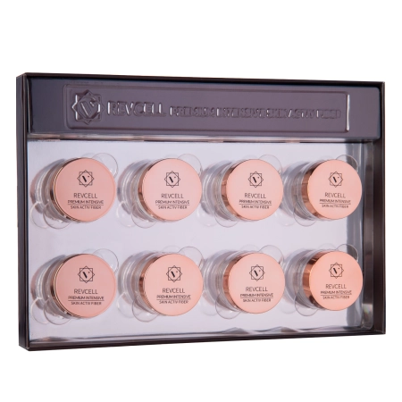 REVCELL - Premium Intensive Skin Activ Fiber Set - Set pentru față cu efect de fermitate și hidratare - Fire - 8 buc