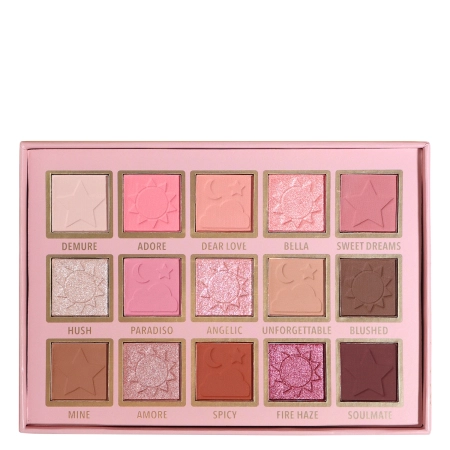 Moira - Celestial Love Palette - Paletă de farduri de ochi - 15 x 1,2 g