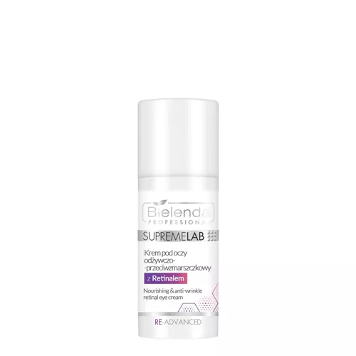 Bielenda Professional - Supremelab - Cremă contur ochi nutritivă și antirid cu retinal – 15 ml