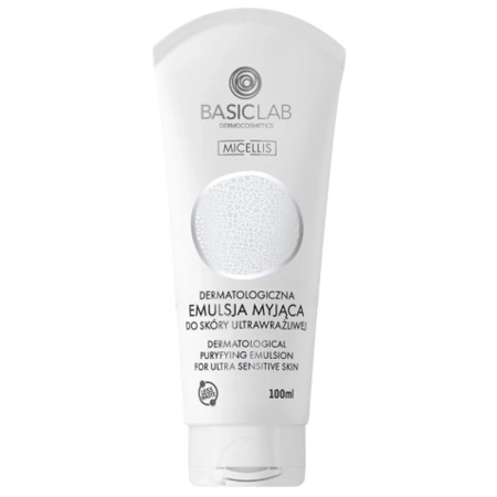 BasicLab - Micellis - Emulsie dermatologică de curățare pentru piele foarte sensibilă - 100ml