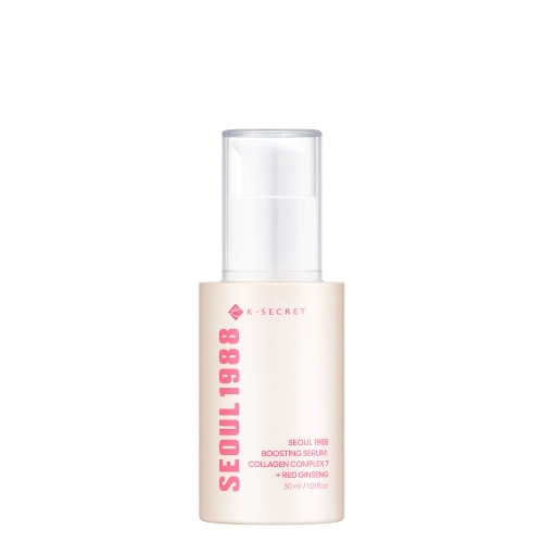 K-SECRET - SEOUL 1988 Boosting Serum : Collagen Complex 7 + Red Ginseng - Ser cu colagen și extract de ginseng roșu - 30 ml