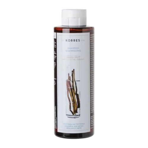 Korres – Licorice and Urtica Shampoo – Șampon pentru păr cu extract de urzică și lemn-dulce – 250 ml