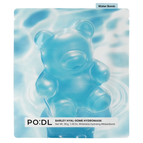 PO:DL - Barley Hyal-Some Hydromask - Mască gel hidratantă pentru față - 1 buc./36 g