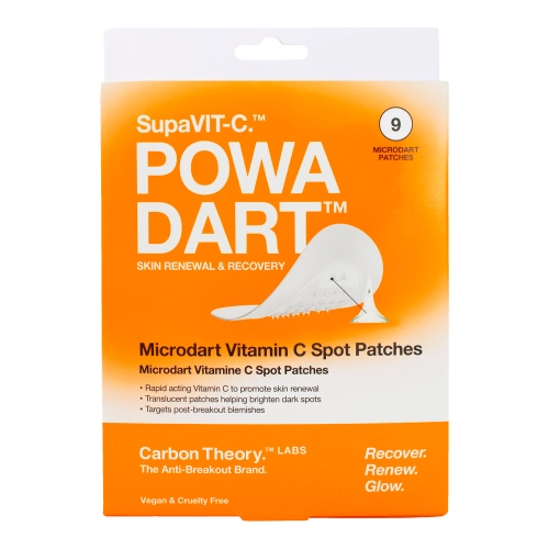 Carbon Theory - SupaVit-C Powa Dart - Plasturi cu Microace pentru Imperfecțiuni cu Vitamina C - 9 buc.