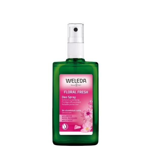WELEDA - Floral Fresh Deo Spray - Deodorant spray cu trandafir sălbatic - 100ml