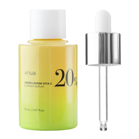 Anua - Green Lemon Vita C Blemish Serum - Ser facial cu efect de iluminare - 20ml