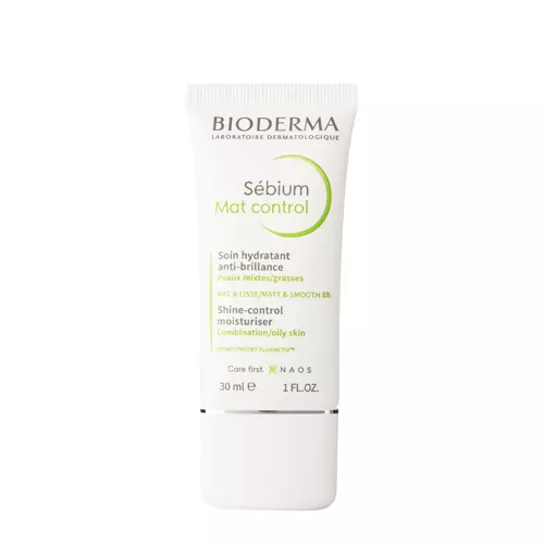 Bioderma - Sebium Mat Control - Cremă hidratantă matifiantă pentru piele mixtă și grasă - 30ml