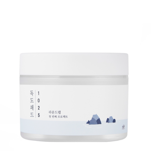 Round Lab - 1025 Dokdo Toner Pad - Tampon facial exfoliant - 120ml