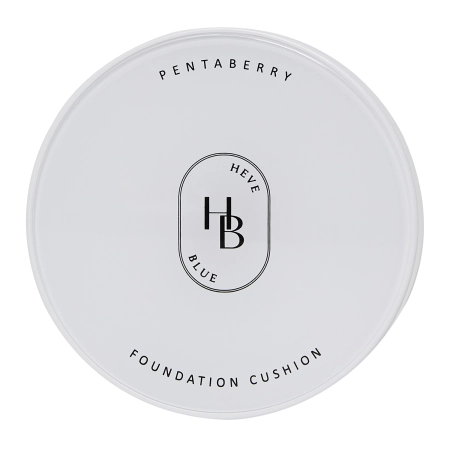 HEVEBLUE - Penta Berry Panthenol Repair Glow Foundation Cushion SPF 50+ PA++++ - Fond de ten iluminator în format cushion - 17-21 Vanilla - 15 g
