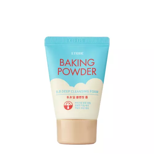 Etude House - Baking Powder B.B Deep Cleansing Foam - Spumă cremoasă de curățare facială cu tărâțe de orez - 30ml