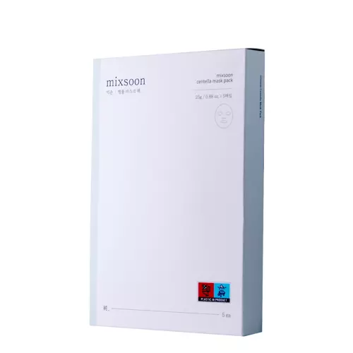 Mixsoon - Pachet de măști Centella - Set de măști de folie cu Centella - 5 buc.