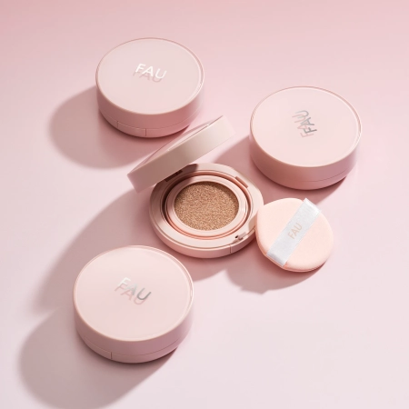 FAU - Skin Solution Cushion - Calmant Fond de ten cushion - 15 g + 15 g
