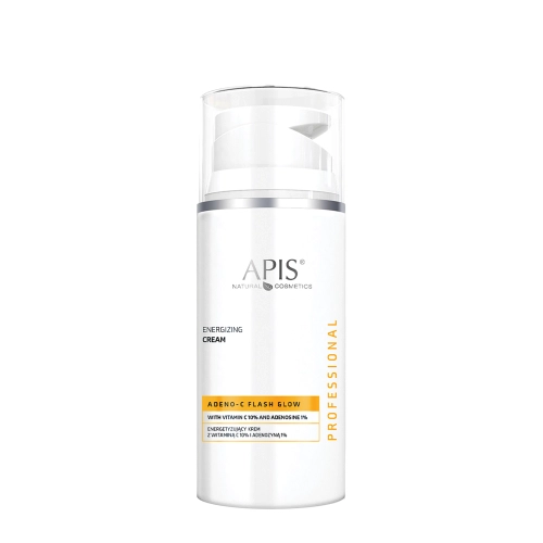 Apis - Adeno C Flash Glow - Cremă de față energizantă cu vitamina C 10% și adenozină 1% - 100ml