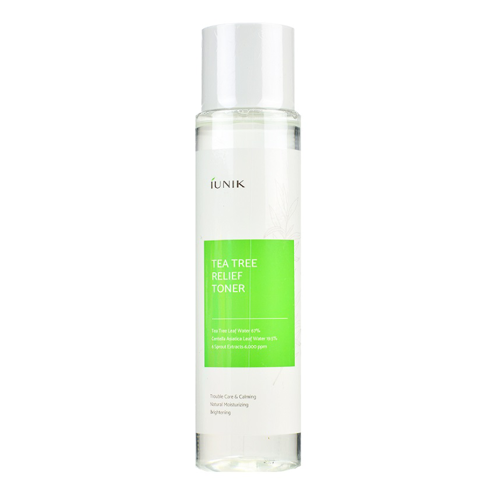 iUNIK - Tea Tree Relief Toner - Toner calmant cu apă de arbore de ceai - 200ml