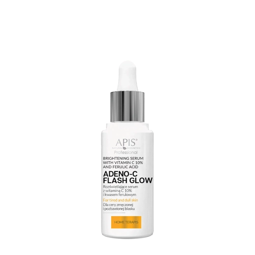 Apis - Adeno C Flash Glow - Ser facial iluminator cu vitamina C și acid ferulic - 30ml