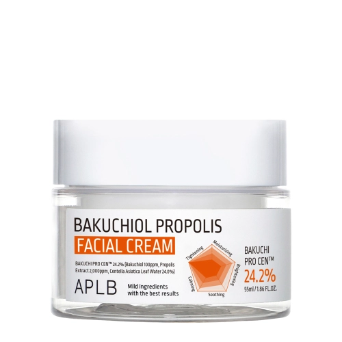 APLB - Bakuchiol Propolis Facial Cream - Cremă facială cu efect de fermitate – 55 ml