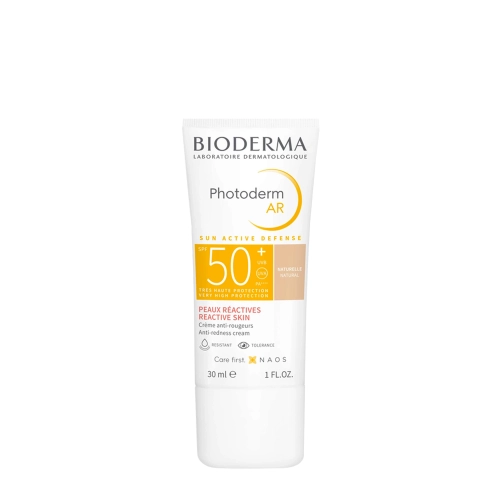 Bioderma - Photoderm AR SPF50+ – Cremă tonifiantă cu protecție solară – 30 ml