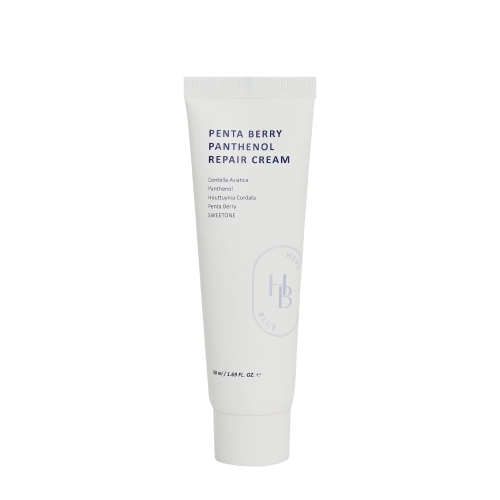 HEVEBLUE - Penta Berry Panthenol Repair Cream - Cremă regenerantă pentru față - 50 ml