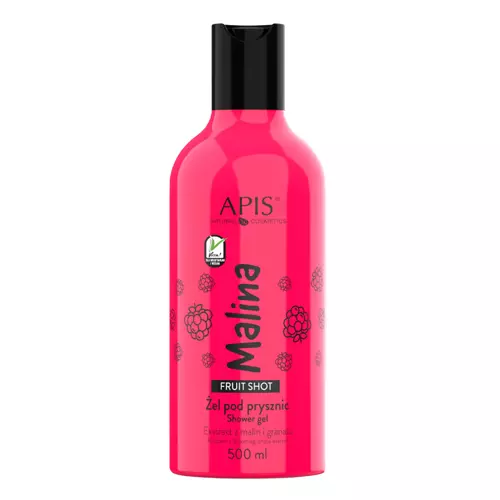 Apis - Fruit Shot - Gel de duș cu zmeură - 500ml