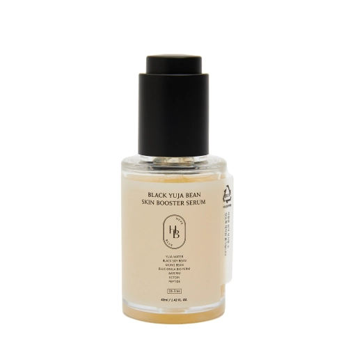 HEVEBLUE - Black Yuja Bean Skin Booster Serum - Ser hidratant și revigorant pentru față - 42 ml