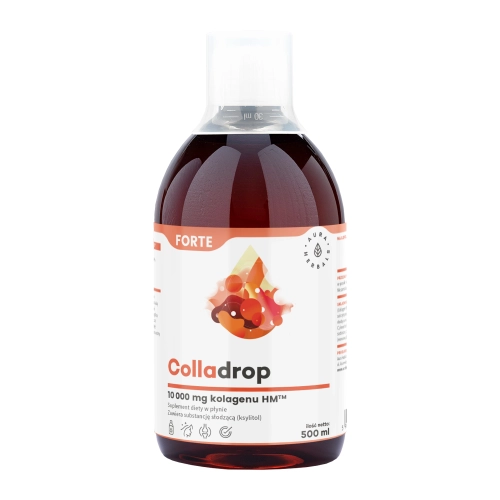 Aura Herbals - Colladrop Forte Colagen Marin 10000 mg - Lichid - 500 ml