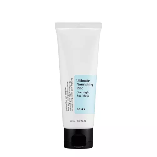 COSRX – Ultimate Nourishing Rice Overnight Spa Mask – Mască de noapte hrănitoare cu extract de orez – 60 ml